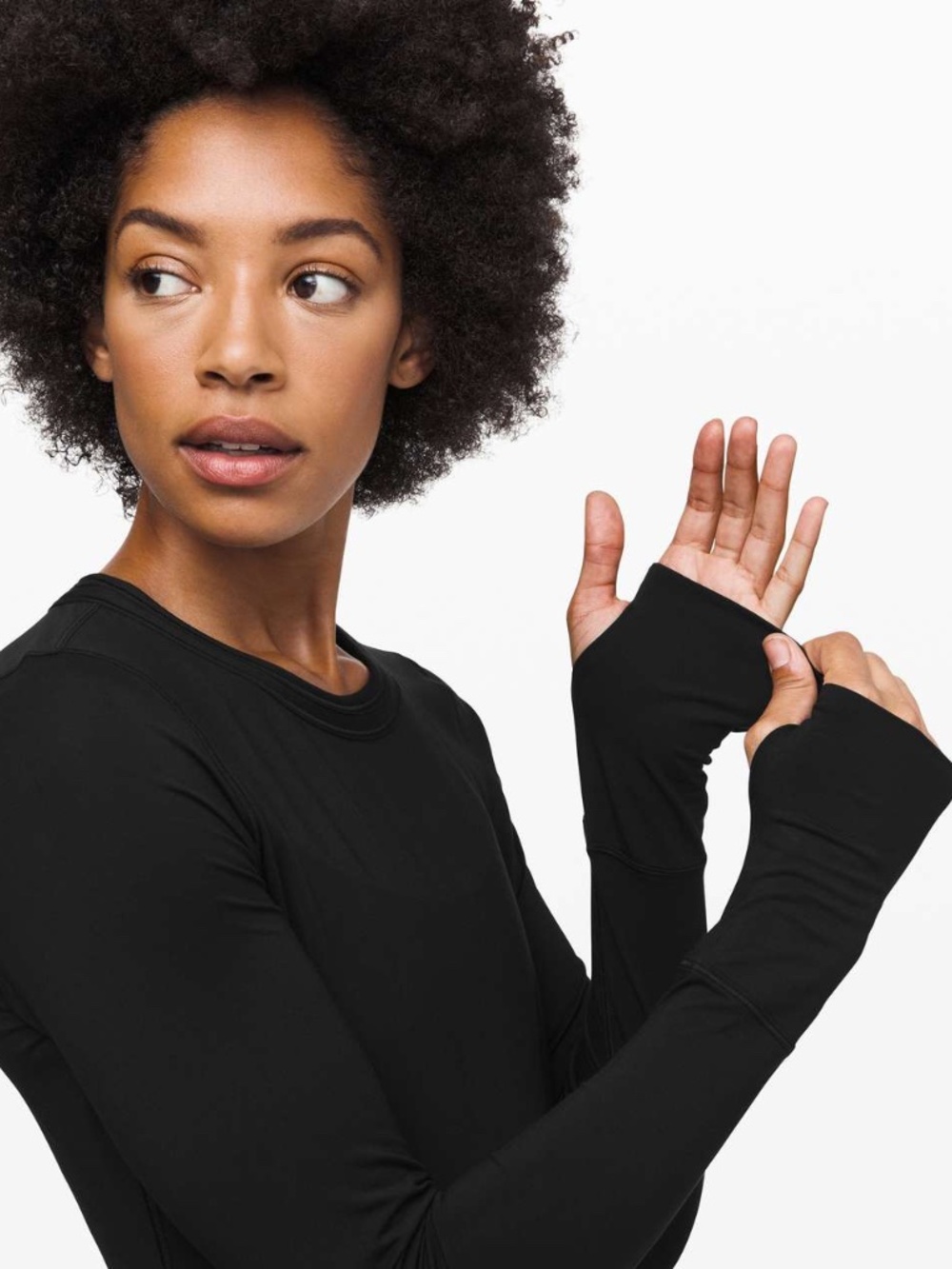 NWT Lululemon Rule the Day Long Sleeve Black